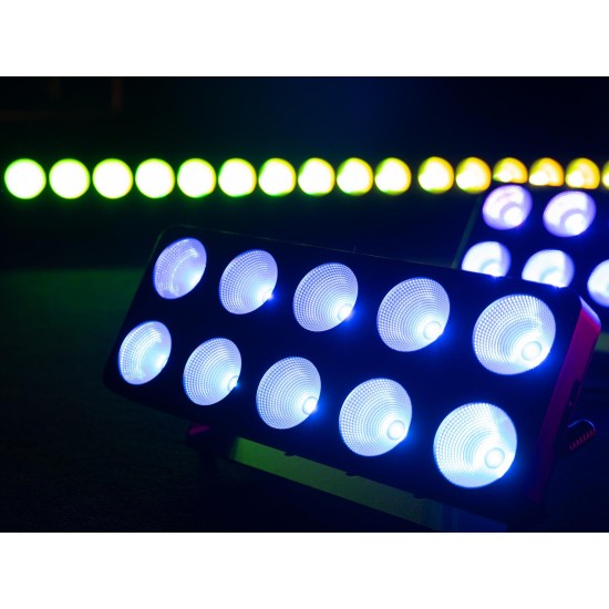 Pannello Eurolite LED Pixel Matrix 2x5 RGB/WW con Effetto Luce DMX e Controllo Pixel
