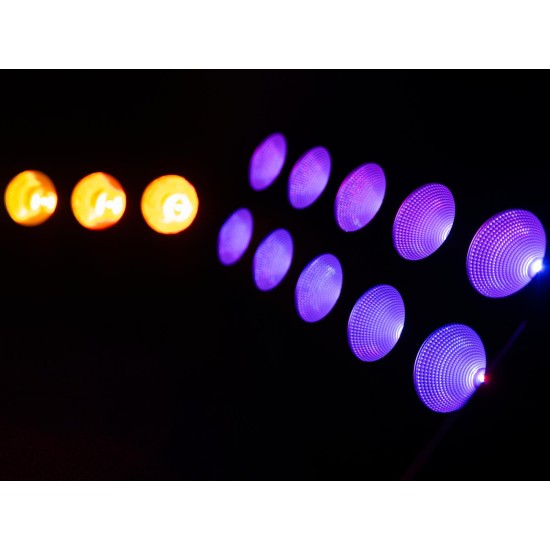 Pannello Eurolite LED Pixel Matrix 2x5 RGB/WW con Effetto Luce DMX e Controllo Pixel