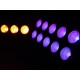 Pannello Eurolite LED Pixel Matrix 2x5 RGB/WW con Effetto Luce DMX e Controllo Pixel
