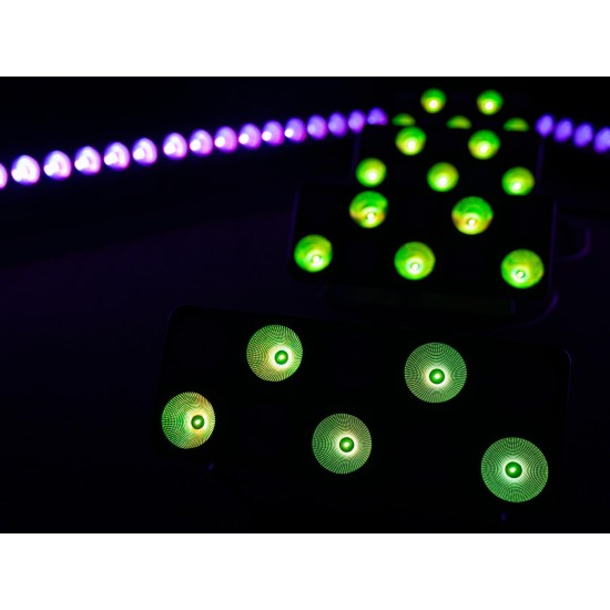 Pannello Eurolite LED Pixel Matrix 2x5 RGB/WW con Effetto Luce DMX e Controllo Pixel