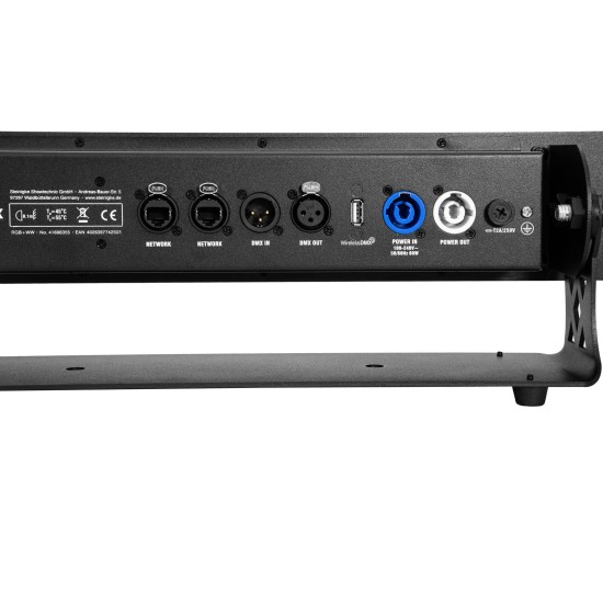 EUROLITE LED Pixel Matrix Bar 10 RGB/WW - Effetto Luce DMX Professionale per Palco e Eventi