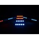 EUROLITE LED Pixel Matrix Bar 10 RGB/WW - Effetto Luce DMX Professionale per Palco e Eventi