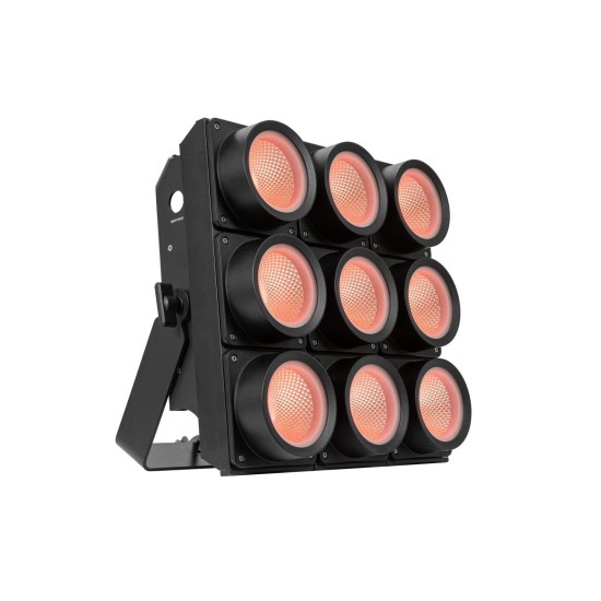 EUROLITE LED IP Atmo Blinder 9: Proiettore LED da Palco con Controllo Pixel
