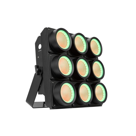 EUROLITE LED IP Atmo Blinder 9: Proiettore LED da Palco con Controllo Pixel