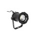 EUROLITE LED PAR-16 3CT Nero - Proiettore LED Dimmerabile con Raffreddamento Passivo e CRI Elevato