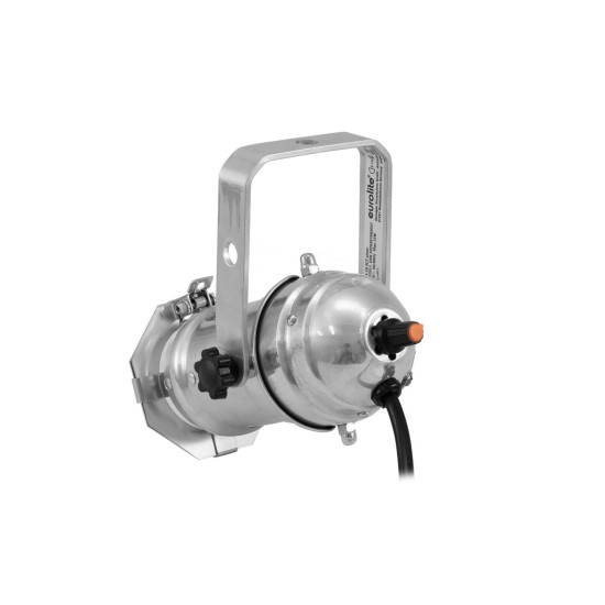 EUROLITE LED PAR-16 3CT Argento - Proiettore LED Dimmerabile con 3 Temperature di Colore e Alto CRI