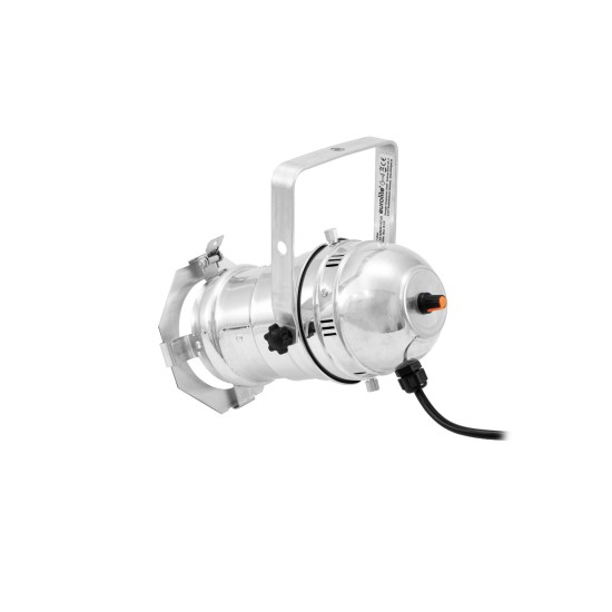 EUROLITE LED PAR-30 3CT Argento: Proiettore LED Professionale con Temperature Colore Regolabili e CRI Elevato