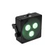 EUROLITE AKKU Flat Light 3 Nero: Proiettore LED RGBW Wireless con QuickDMX