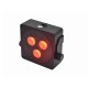 EUROLITE AKKU IP Flat Light 3 Nero - Proiettore LED da Palco Wireless con Effetto Luce DMX