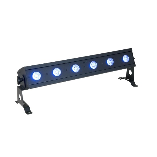 Eurolite Akku Bar-6 Barra LED RGBW Wireless a Batteria con Telecomando