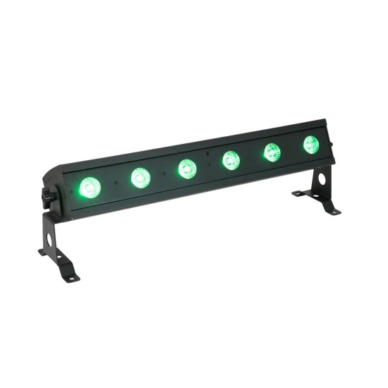 Eurolite Akku Bar-6 Barra LED RGBW Wireless a Batteria con Telecomando