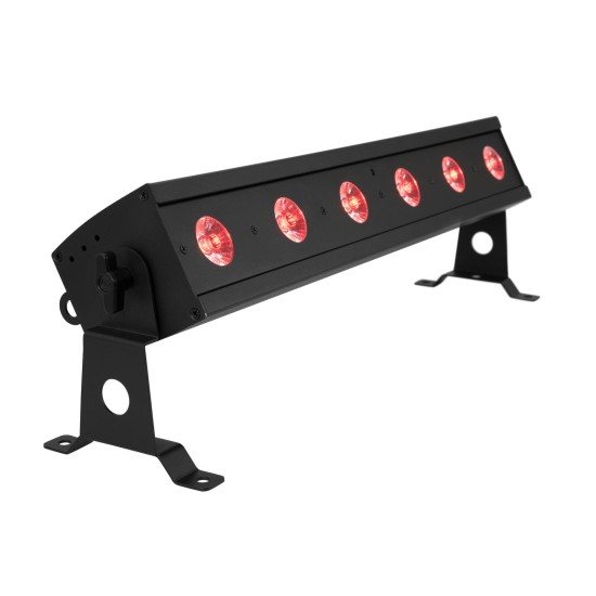 Eurolite Akku Bar-6 Barra LED RGBW Wireless a Batteria con Telecomando