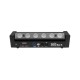 Barra LED a Batteria Eurolite AKKU Bar-6 Glow QCL con DMX Wireless e Effetti Luce Professionali