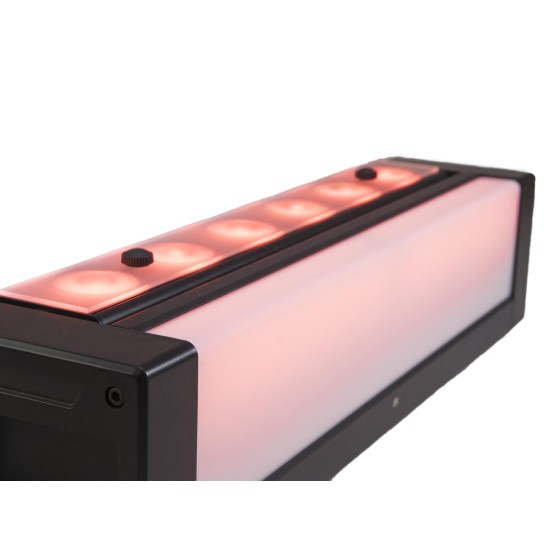 Barra LED a Batteria Eurolite AKKU Bar-6 Glow QCL con DMX Wireless e Effetti Luce Professionali