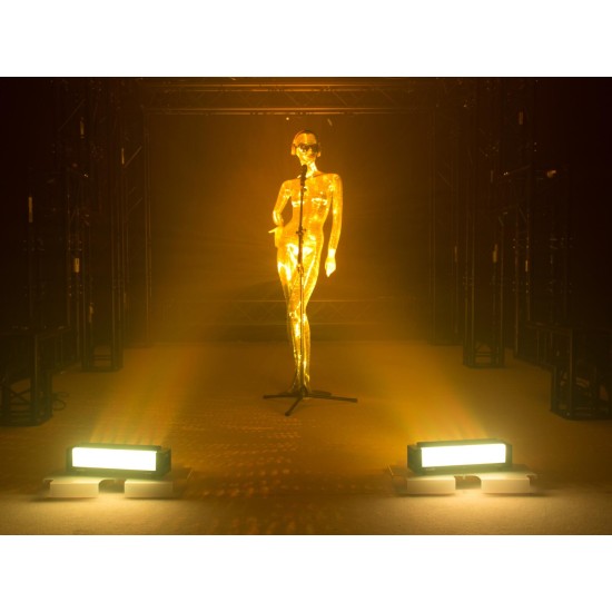 Barra LED a Batteria Eurolite AKKU Bar-6 Glow QCL con DMX Wireless e Effetti Luce Professionali