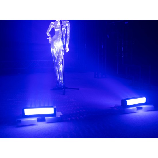 Barra LED a Batteria Eurolite AKKU Bar-6 Glow QCL con DMX Wireless e Effetti Luce Professionali