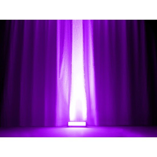 Barra LED a Batteria Eurolite AKKU Bar-6 Glow QCL con DMX Wireless e Effetti Luce Professionali