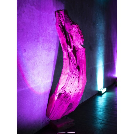 Barra LED a Batteria Eurolite AKKU Bar-6 Glow QCL con DMX Wireless e Effetti Luce Professionali