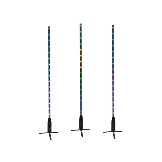 Set EUROLITE AKKU Slim Tube AIR: Tubo LED Effetto Luce DMX Wireless a Batteria