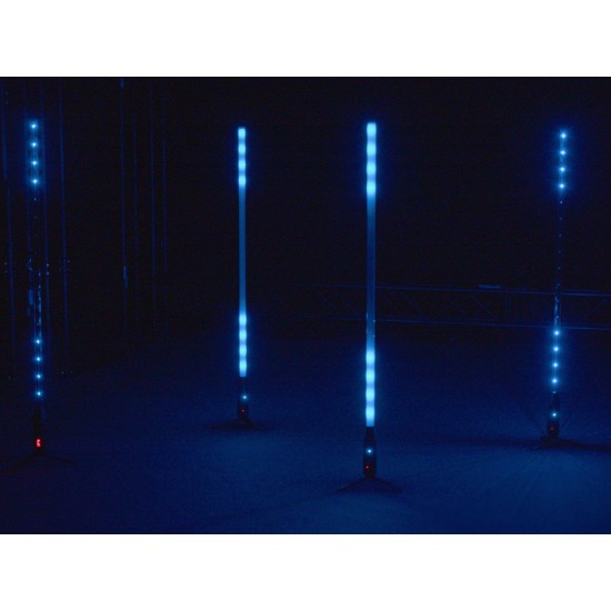 Set EUROLITE AKKU Slim Tube AIR: Tubo LED Effetto Luce DMX Wireless a Batteria