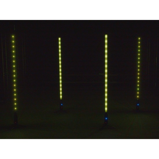 Set EUROLITE AKKU Slim Tube AIR: Tubo LED Effetto Luce DMX Wireless a Batteria