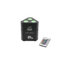 Proiettore LED Eurolite Akku TL-3 TCL Trusslight con QuickDMX per Effetti di Illuminazione Scenografica