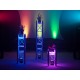 EUROLITE AKKU TL-3 QCL RGB+UV: Proiettore LED Trusslight a Batteria per Effetti di Luce Professionali