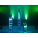 EUROLITE AKKU TL-3 QCL RGB+UV: Proiettore LED Trusslight a Batteria per Effetti di Luce Professionali