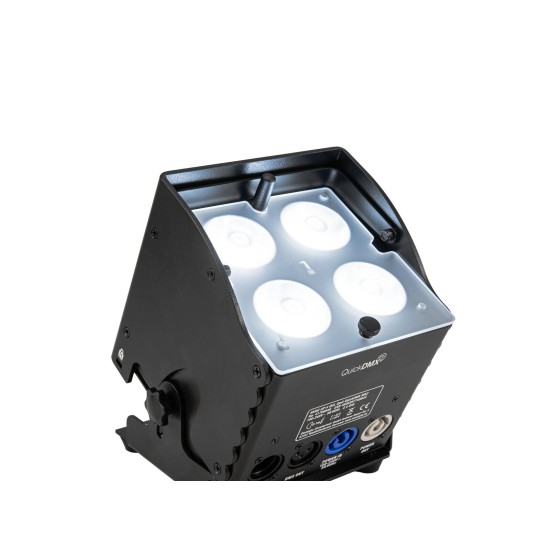 Proiettore LED EUROLITE AKKU UP-4 QCL Spot DMX Wireless per Eventi