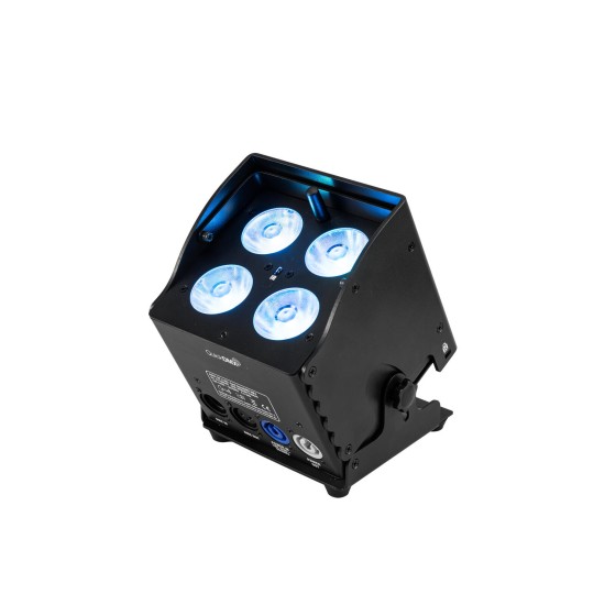 Proiettore LED EUROLITE AKKU UP-4 QCL Spot DMX Wireless per Eventi