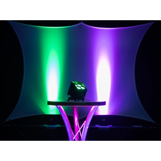 Proiettore LED EUROLITE AKKU UP-4 QCL Spot DMX Wireless per Eventi