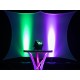 Proiettore LED EUROLITE AKKU UP-4 QCL Spot DMX Wireless per Eventi