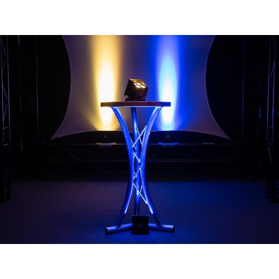 Proiettore LED EUROLITE AKKU UP-4 QCL Spot DMX Wireless per Eventi