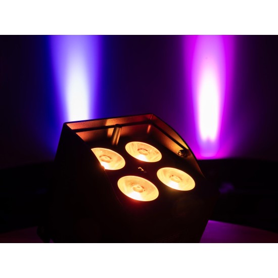 Proiettore LED EUROLITE AKKU UP-4 QCL Spot DMX Wireless per Eventi