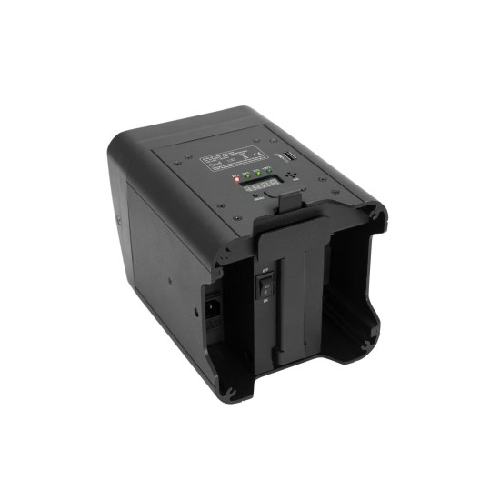 EUROLITE AKKU UP-4 Entry QCL Spot: Proiettore LED a Batteria per Eventi Professionali