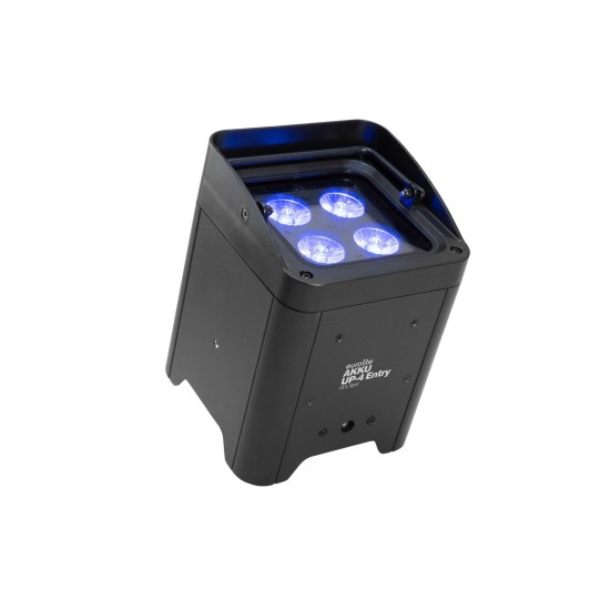 EUROLITE AKKU UP-4 Entry QCL Spot: Proiettore LED a Batteria per Eventi Professionali