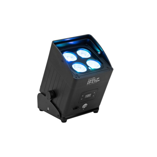 EUROLITE AKKU IP UP-4 Plus HCL Spot CRMX MK2 - Proiettore LED Professionale RGBWA+UV con Batteria e Controllo CRMX