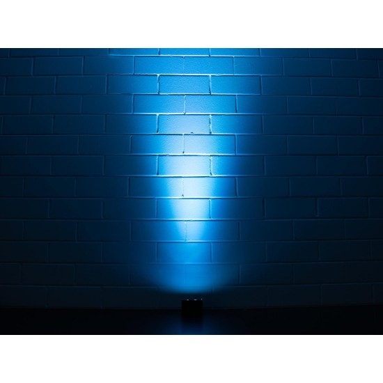 Spot LED EUROLITE AKKU Mini UP-4 QCL MK2 a Batteria RGBW 4x4W con Telecomando IR e Ricarica USB-C