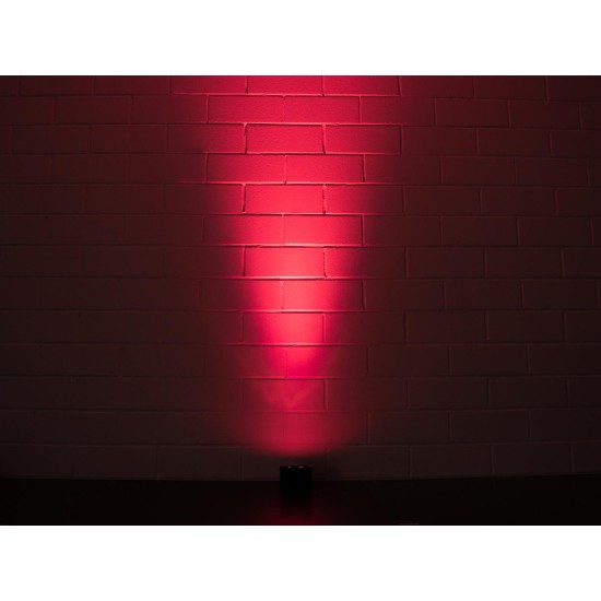 Spot LED EUROLITE AKKU Mini UP-4 QCL MK2 a Batteria RGBW 4x4W con Telecomando IR e Ricarica USB-C