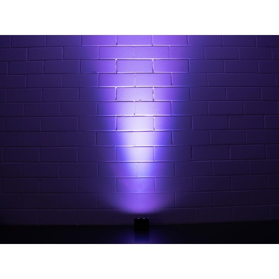 Spot LED EUROLITE AKKU Mini UP-4 QCL MK2 a Batteria RGBW 4x4W con Telecomando IR e Ricarica USB-C