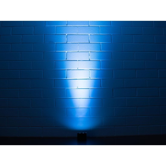 Spot LED EUROLITE AKKU Mini UP-4 QCL MK2 a Batteria RGBW 4x4W con Telecomando IR e Ricarica USB-C