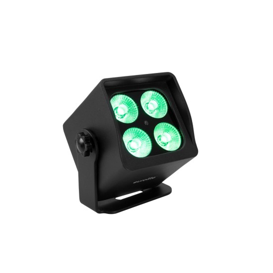 EUROLITE AKKU Mini IP UP-4 QCL Spot MK2 Uplight LED RGBW a Batteria IP65 con Telecomando