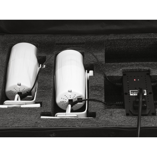 EUROLITE SB-4C Borsa Morbida con Caricatore per 4 AKKU Washlights - Illuminazione Scenografica