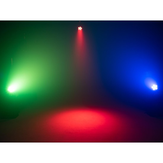 EUROLITE AKKU PAR 6 QCL - Proiettore LED Ricaricabile RGBW per Eventi e Palchi