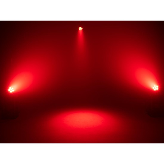 EUROLITE AKKU PAR 6 QCL - Proiettore LED Ricaricabile RGBW per Eventi e Palchi