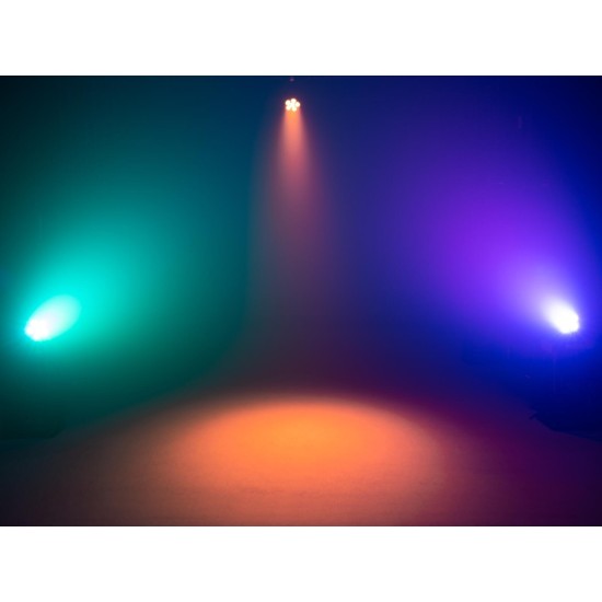 EUROLITE AKKU PAR 6 QCL - Proiettore LED Ricaricabile RGBW per Eventi e Palchi