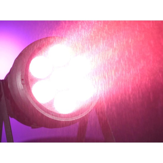 EUROLITE AKKU IP PAR 7 QCL CRMX MK2 - Proiettore LED RGBW a Batteria per Uso Esterno IP65