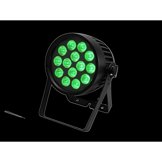 Proiettore LED a Batteria Eurolite AKKU IP PAR 14 HCL QuickDMX per Palco e Uso Esterno