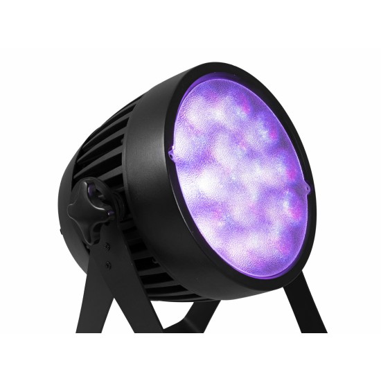 Proiettore LED a Batteria Eurolite AKKU IP PAR 14 HCL QuickDMX per Palco e Uso Esterno