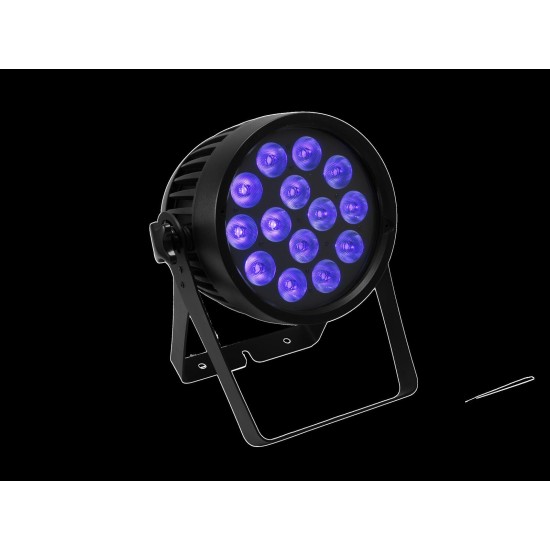 Proiettore LED a Batteria Eurolite AKKU IP PAR 14 HCL QuickDMX per Palco e Uso Esterno